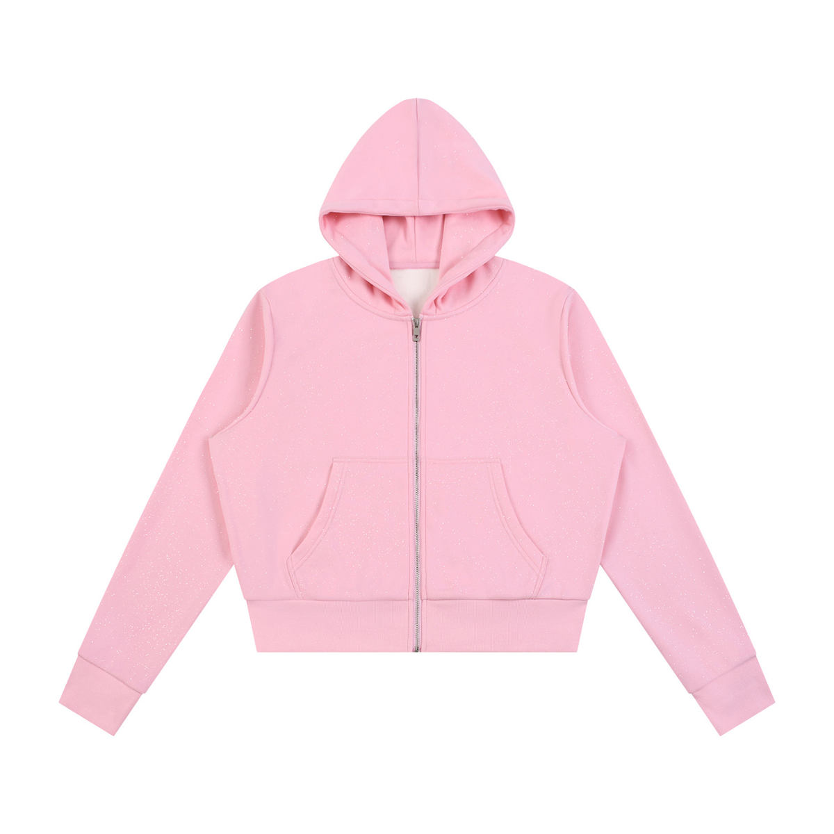 Women's Sparkles Fleece Full Zip Hoodie