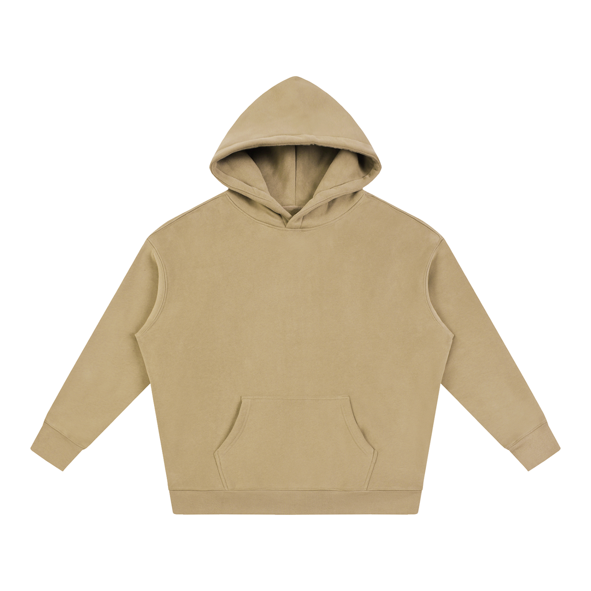 POSITIVITY BREEDS HAPPINESS Oversize Fleeced Hoodie