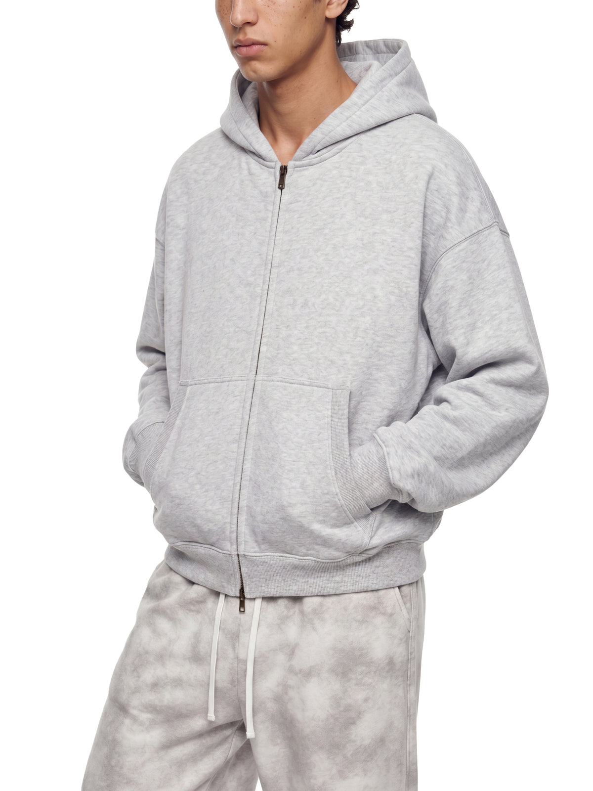 Oversized Fleece Boxy Hoodie