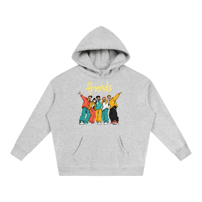 BEST FRIENDS Oversize Fleeced Hoodie