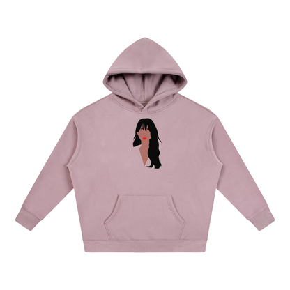 MISS IN A BANG Oversize Fleeced Hoodie