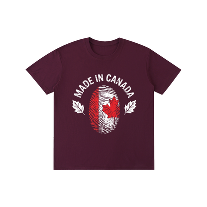 MADE IN CANADA Pure Cotton Unisex T-Shirt