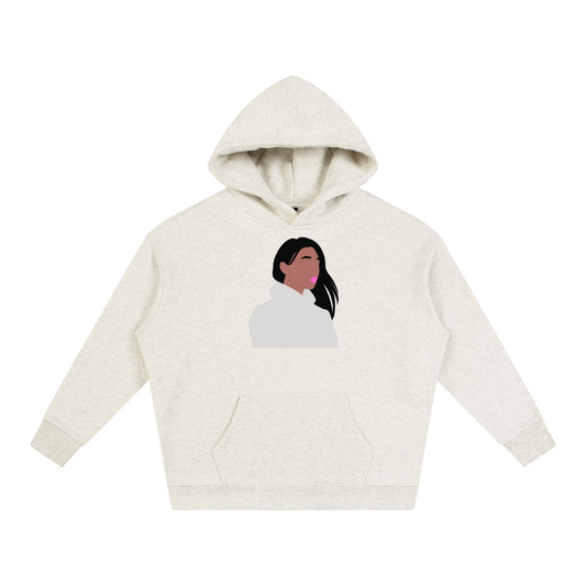 WOMAN IN A HOODIES Oversize Fleeced Hoodie