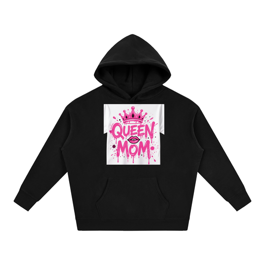QUEEN MOM Oversize Fleeced Hoodie