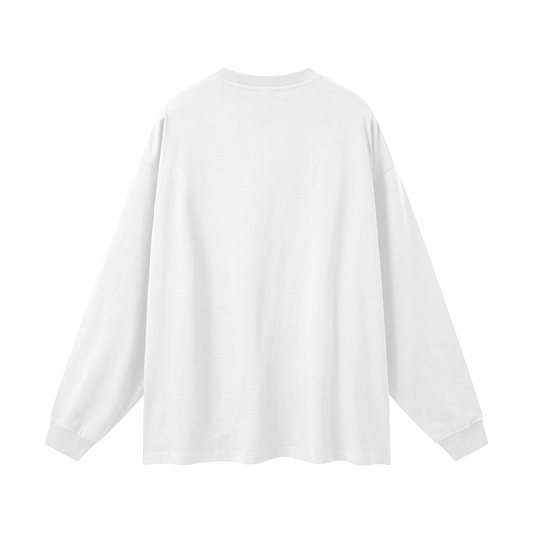GOOD MOOD WOMAN Oversized Unisex Long Sleeve T-Shirt