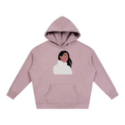 WOMAN IN A HOODIES Oversize Fleeced Hoodie