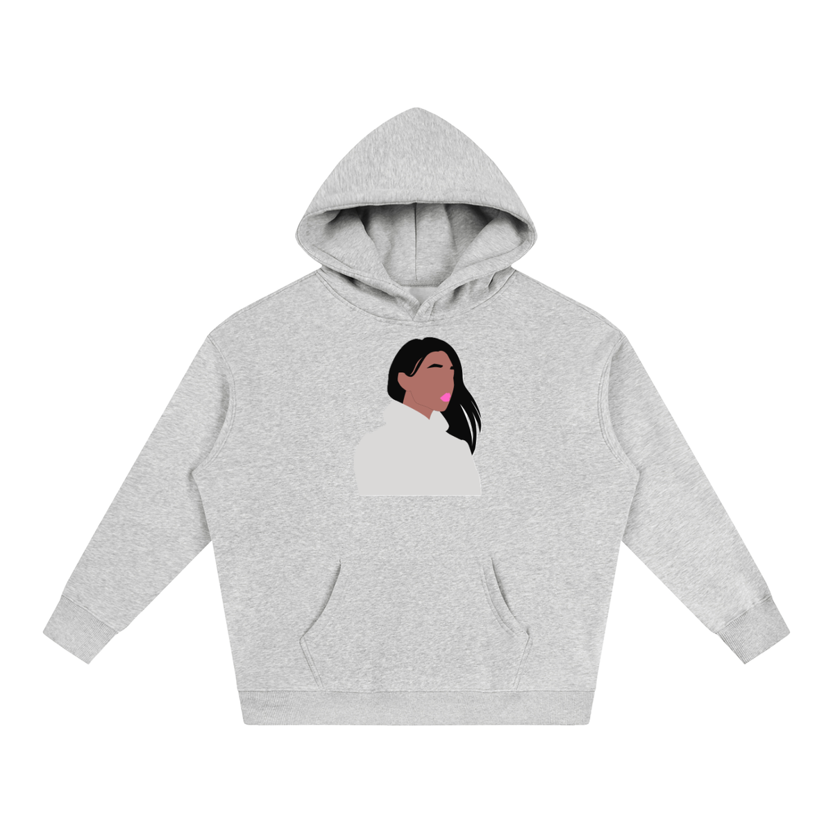 WOMAN IN A HOODIES Oversize Fleeced Hoodie
