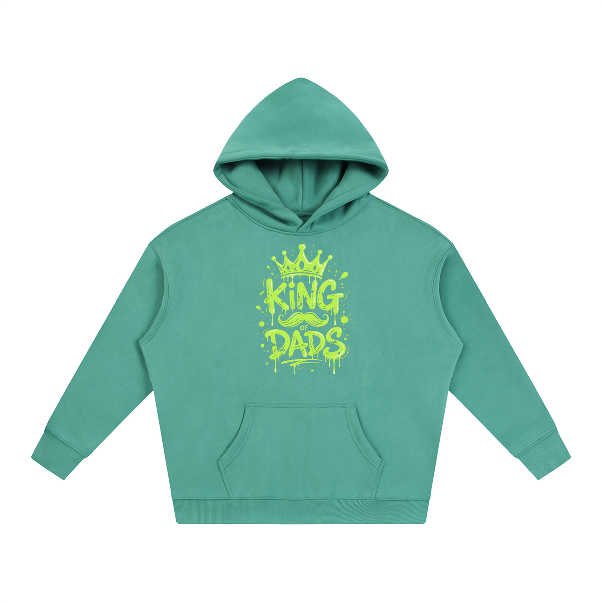 KING DADS Oversize Fleeced Hoodie