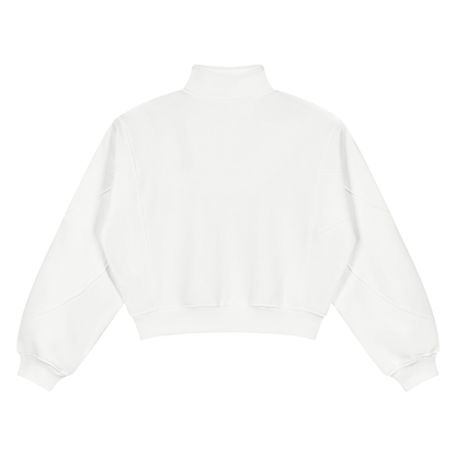 Women’s Loose Fleece Quarter-Zip Sweatshirt