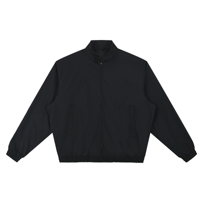 Unisex Stand Collar Bomber Jacket