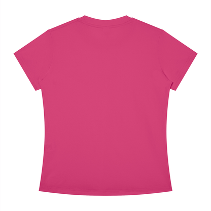 MAKE YOUR OWN LUCK Women's Slim Fit Crewneck T-Shirt