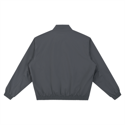 Unisex Stand Collar Bomber Jacket