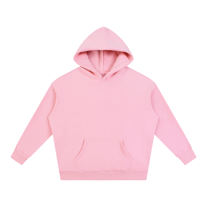 POSITIVITY BREEDS HAPPINESS Oversize Fleeced Hoodie