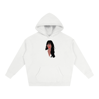 MISS IN A BANG Oversize Fleeced Hoodie