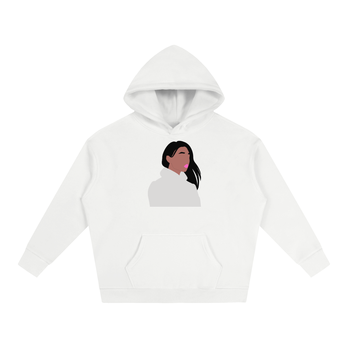 WOMAN IN A HOODIES Oversize Fleeced Hoodie