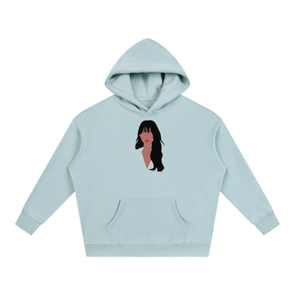 MISS IN A BANG Oversize Fleeced Hoodie