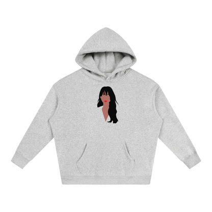 MISS IN A BANG Oversize Fleeced Hoodie