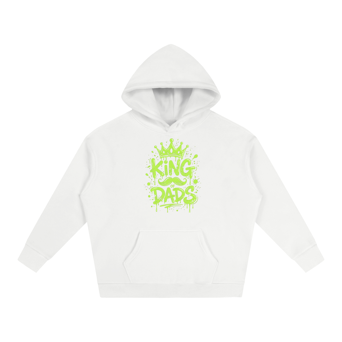 KING DADS Oversize Fleeced Hoodie