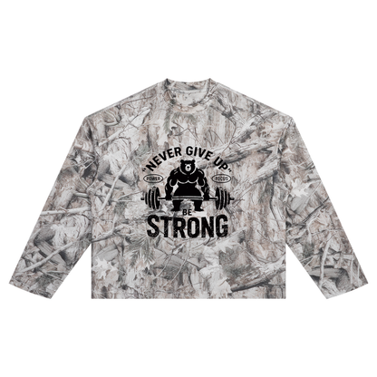 Unisex Tree Camo Waffle T-Shirt
