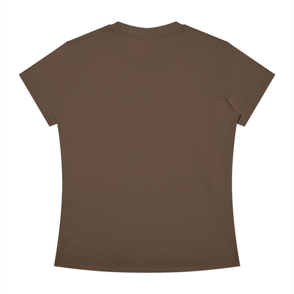 MAKE YOUR OWN LUCK Women's Slim Fit Crewneck T-Shirt