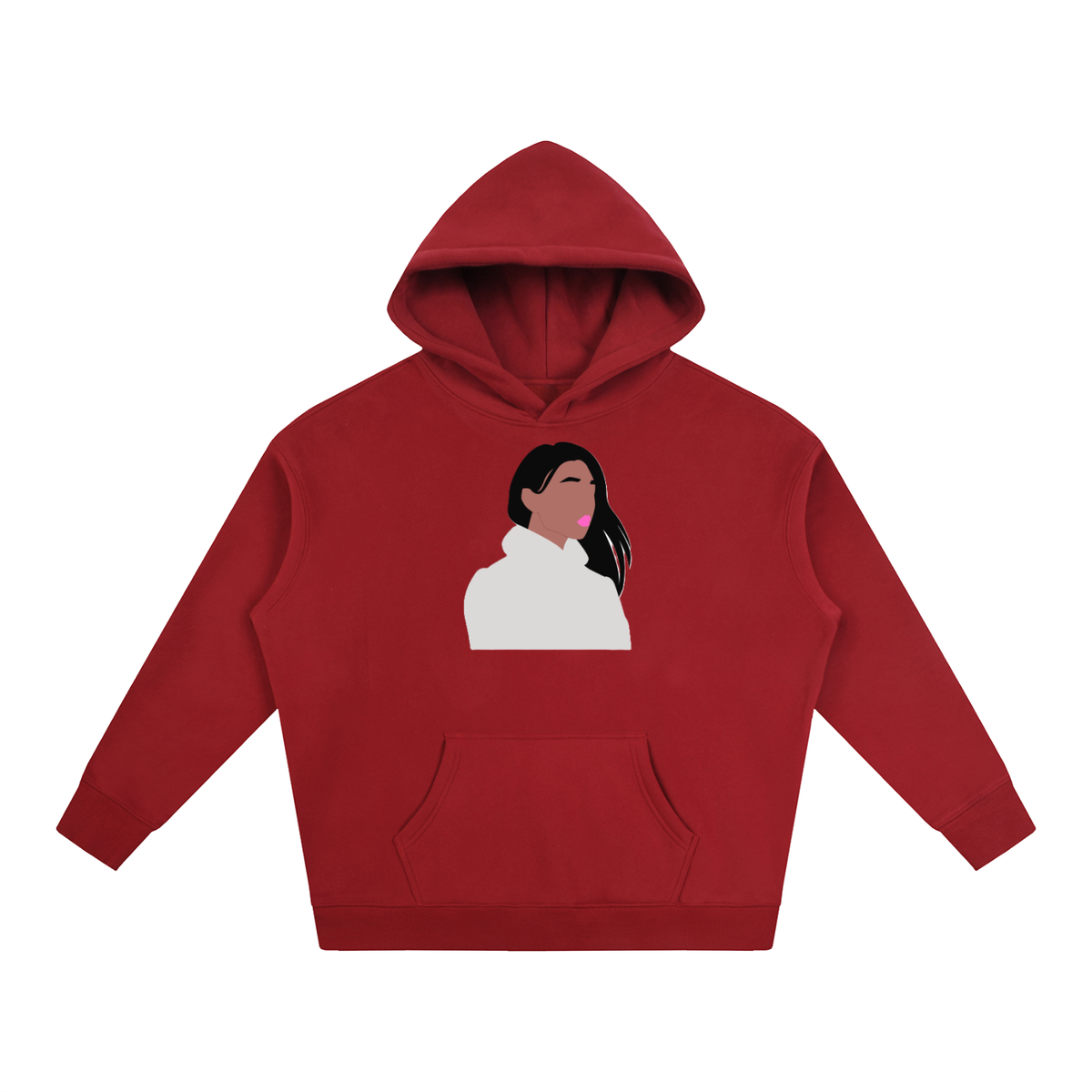 WOMAN IN A HOODIES Oversize Fleeced Hoodie