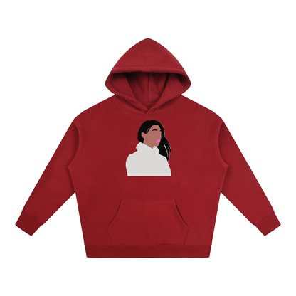 WOMAN IN A HOODIES Oversize Fleeced Hoodie