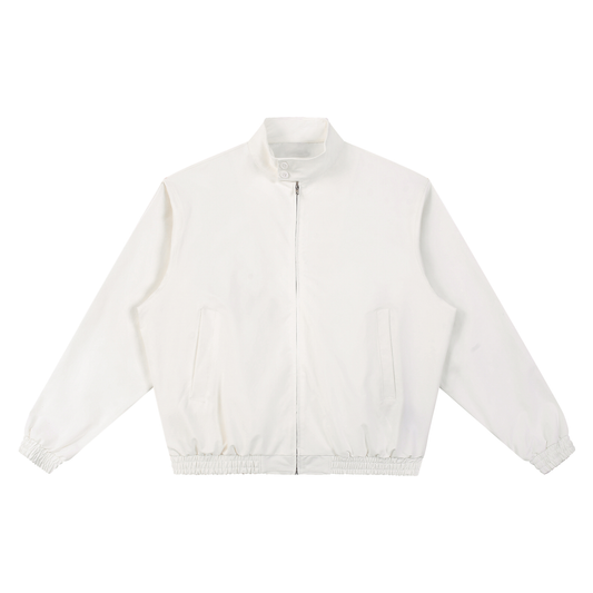 Unisex Stand Collar Bomber Jacket