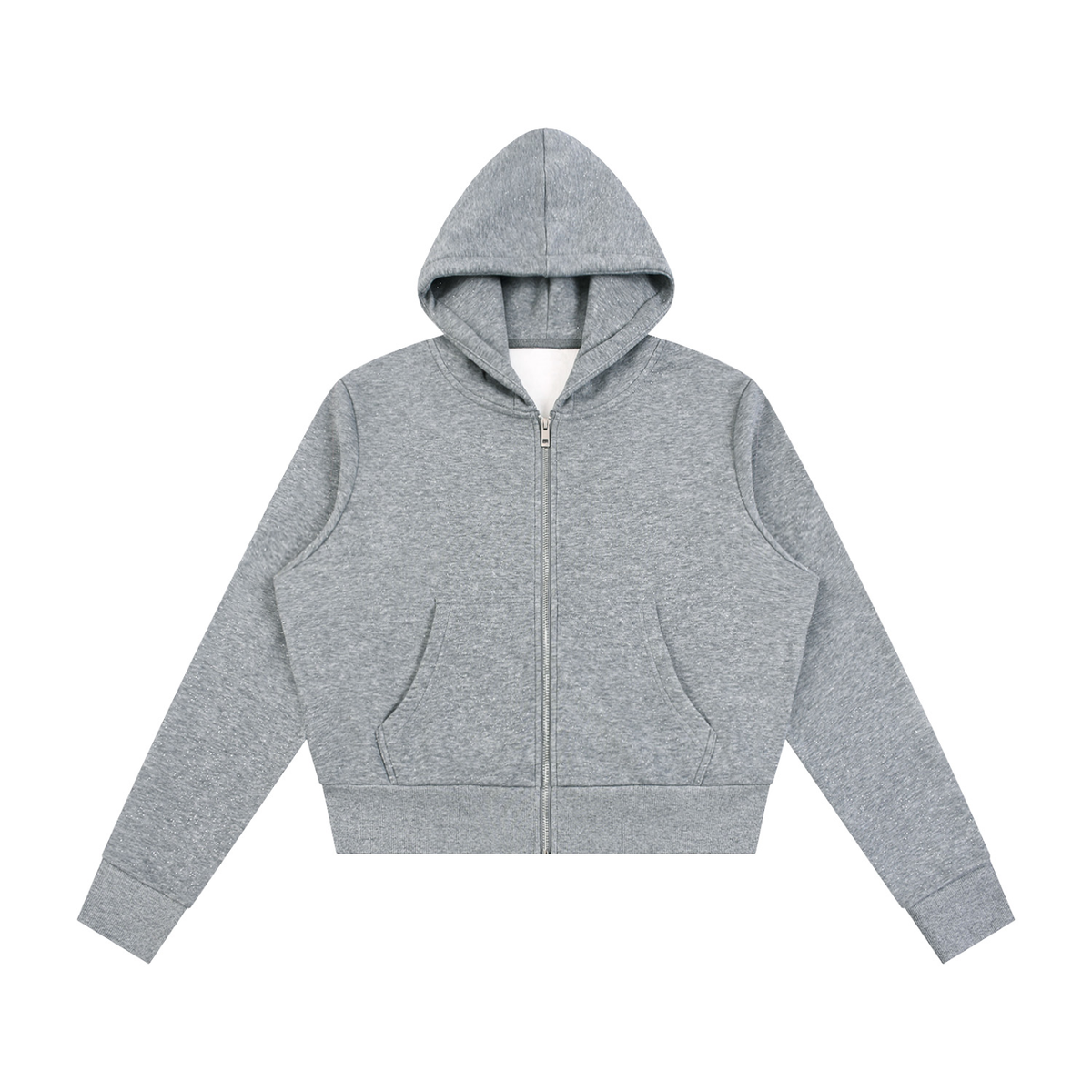 Women's Sparkles Fleece Full Zip Hoodie