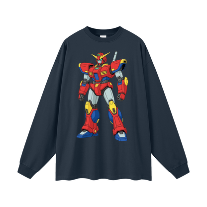AUTOTRUCK HERO Oversized Unisex Long Sleeve T-Shirt